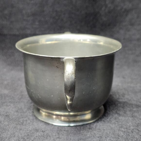 Vintage Old Colony Pewter 39 Silver Sugar Bowl Dish - Picture 4 of 14